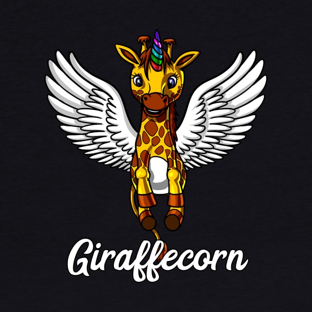 Giraffe Unicorn Giraffecorn by underheaven